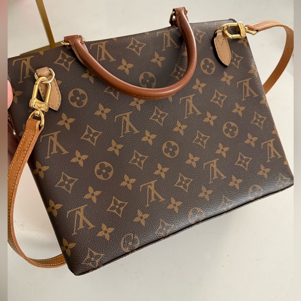 Louis Vuitton Monogram Marignan w/Dust Bag, Box & Added LV Crossbody Strap EUC - Picture 9 of 15
